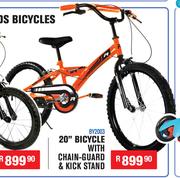 Rippa Kids 20" Bicycle With Chain Guard & Kick Stand BY2003