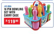 10 Pin Bowling Set With Carry Case JHC-004A