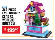 388 Piece Fashion Girls Cookies Workshop Block Set 24708