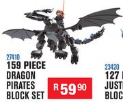 159 Piece Dragon Pirates Block Set 27410