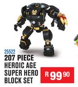 207 Piece Heroic Age Super Hero Block Set 25522