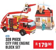 328 Piece City Fire Engine Block Set 4174