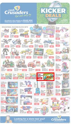 Cash Crusaders : Kicker Deals (18 Oct - 17 Nov 2019), page 12
