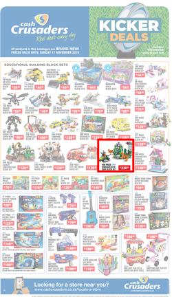 Cash Crusaders : Kicker Deals (18 Oct - 17 Nov 2019), page 12