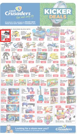 Cash Crusaders : Kicker Deals (18 Oct - 17 Nov 2019), page 12