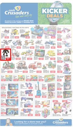 Cash Crusaders : Kicker Deals (18 Oct - 17 Nov 2019), page 12