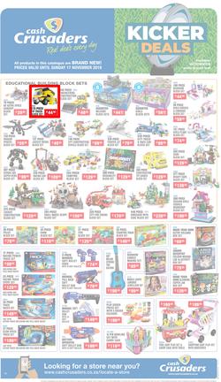 Cash Crusaders : Kicker Deals (18 Oct - 17 Nov 2019), page 12
