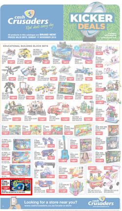 Cash Crusaders : Kicker Deals (18 Oct - 17 Nov 2019), page 12