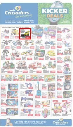 Cash Crusaders : Kicker Deals (18 Oct - 17 Nov 2019), page 12