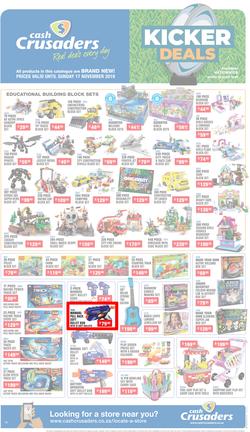 Cash Crusaders : Kicker Deals (18 Oct - 17 Nov 2019), page 12