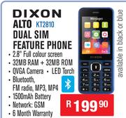 Dixon Alto Dual Sim Feature Phone KT2810