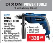 Dixon 550W Impact Drill HS1002