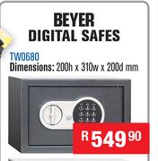 Beyer Digital Safes TW0680