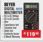 Beyer Digital Multimeter M830D