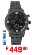 Aviator Analogue Men's Watches 6832BBLK