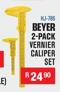 Beyer 2 Pack Vernier Caliper Set HJ-786