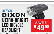 Dixon Ultra Bright LED Bicycle Headlight JY7043A