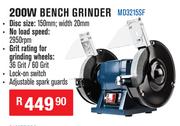 Dixon 200W Bench Grinder MD3215SF