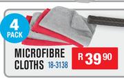Microfibre Cloths 4 Pack 18-3138