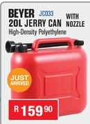 Beyer Jerry Can With Nozzle JC033-20Ltr