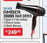Amber 2000W Hair Dryer SW-9600