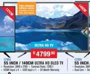 Dixon 55"(140cm) Ultra HD DLED TV CZ1855
