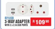 3 Way Adapter R21USB