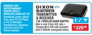 Dixon Bluetooth Transmitter & Receiver 2 in 1 Wireless Audio Adapter BT14