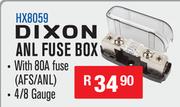 Dixon ANL Fuse Box With 80A Fuse AFS/ANL 4/8 Gauge HX8059