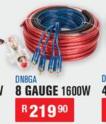 Dixon Amplifier Installation Kits 8 Gauge 1600W DN8GA