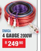 Dixon Amplifier Installation Kits 4 Gauge 2000W DN4GA