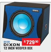 Dixon 12" Woofer Box BX1201