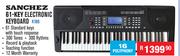 Sanchez 61 Key Electronic Keyboard K186