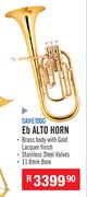 Sanchez Brass Instruments Eb Alto Horn SAHE100G