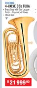 Sanchez Brass Instruments 4 Valve BBb Tuba STUE180G