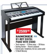 Sanchez 61 Key Digital Piano With Stand P816