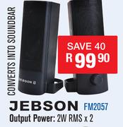 Jebson USB 2.0 PC Speakers FM2057