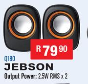 Jebson USB 2.0 PC Speakers Q180