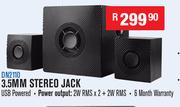 Dixon Multimedia Speaker System With Subwoofer 3.5mm Stereo Jack DN2110