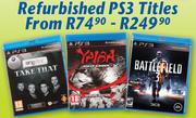 PS3 Titles-Each