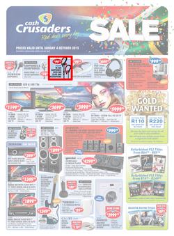 Cash Crusaders : Sale (14 Sep - 4 Oct 2015), page 1