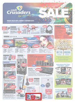 Cash Crusaders : Sale (14 Sep - 4 Oct 2015), page 1