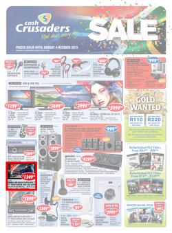 Cash Crusaders : Sale (14 Sep - 4 Oct 2015), page 1