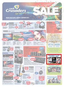 Cash Crusaders : Sale (14 Sep - 4 Oct 2015), page 1
