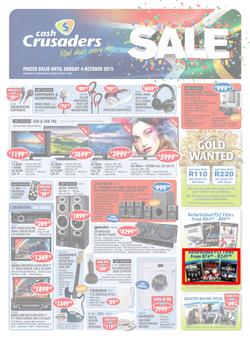 Cash Crusaders : Sale (14 Sep - 4 Oct 2015), page 1