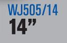 14" 4 Piece Wheel Cover Sets WJ505/14