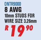 Dixon 4 Piece 8 AWG 10mm Studs for Wire Size 3.26mm DNTR9000