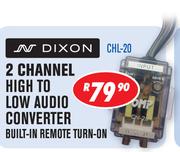 Dixon 2 Channel High to Low Audio Converter CHL-20