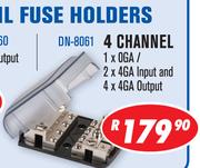 Dixon 4 Channel AFS/Mini ANL Fuse Holder DN-8061