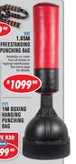 1.65m Freestanding Punching Bag
